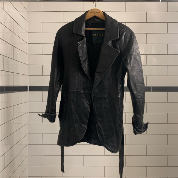 Danier Leather Coat - Picture 3 of 4